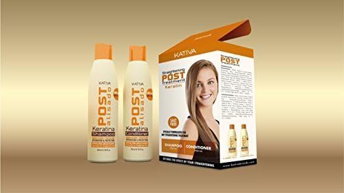 Kativa Tech Kativa Post Relaxer Kit X 2 Units (Shampoo + Conditioner 250 Ml X X 250 Ml) by Kativa Tech
