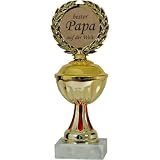 Geschenkpokal Bester Papa auf der Welt zum Vatertag