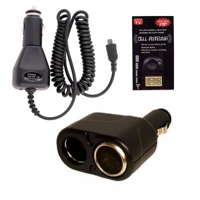 Plantronics Discovery Bluetooth 975, 925 Dual Car Charger Port with Car Charger