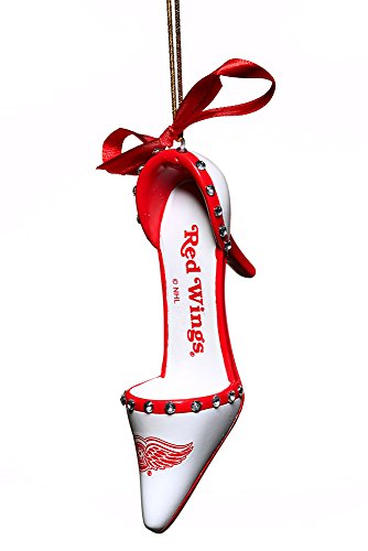 Detroit Red Wings Official NHL 3 inch x 1.5 inch Team Shoe Ornament Detroit Red Wings Official NHL 3 inch x 1.5 inch Team Shoe Ornament