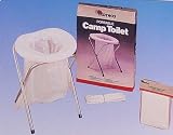 Portable Toilet Comfy Clean Camping w/ Seat Stool