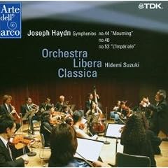 Symphonie n°44 "mourning" - Symphonie n°46 - Symphonie n°53 "l'impériale" (French Import)