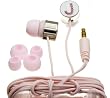 Nemo Digital NDF10176PK-J Crystal Letter J Earbud (Pink)