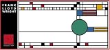 Pomegranate Frank Lloyd Wright/Coonley Windows Panoramic Boxed Note Card Set (Pack of 2)