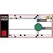 Pomegranate Frank Lloyd Wright/Coonley Windows Panoramic Boxed Note Card Set (Pack of 2)