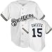 Ben Sheets Majestic MLB Home Replica Milwaukee Brewers Youth Jersey