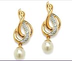 0.15ct Diamond Pearl Earring