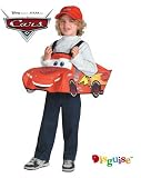 CARS Lightening McQueen Deluxe 3D Costume: Boy's Size Up to Age 6