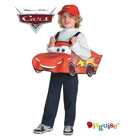 CARS Lightening McQueen Deluxe 3D Costume: Boy's Size Up to Age 6 by BuyCostumes