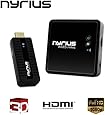 Nyrius ARIES Prime Digital Wireless HDMI Transmitter & Receiver System for HD 1080p 3D Video Streaming, Laptops, PC, Cablebox, Satellite, Blu-ray, DVD, PS3, Xbox (NPCS549)