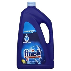 Finish Scent Gel Automatic Dishwasher Detergent, Lemon, 75 Ounce