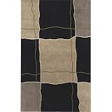 Klaussner Home Furnishings Layed Out 5 x 8 Charcoal Area Rug