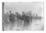Historic Print (L): Trade parade in memory of fire victims