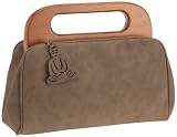 Friis & Company Woodie Clutch, Pochette - Beige