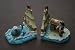 PIRATE SHIP TREASURE TROVE TREASURE CHEST BOOK ENDS_s-1