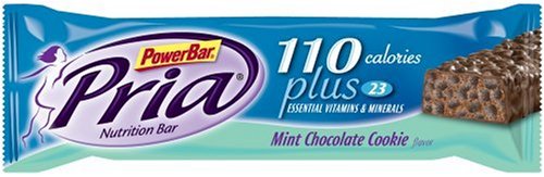 PowerBar Pria Nutritional Bar, 110 Calories, Mint Chocolate Cookie, .98-Ounce Bars (Pack of 45)