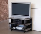 Media Stand - Reversible Titanium/ Black (38 x 24")