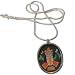 Pendant with Chain Sterling Silver Jewelry Dia 1.75 inches