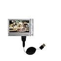 Retractable USB Cable for the Archos 605 WiFi with Power Hot Sync and Charge capabilities - Gomadic Brand w/ TipExchange Technology