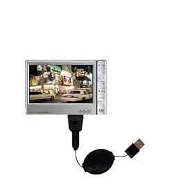 Click here to buy Retractable USB Cable for the Archos 605 WiFi with Power Hot Sync and Charge capabilities... by Gomadic for the Archos 605 WiFi.