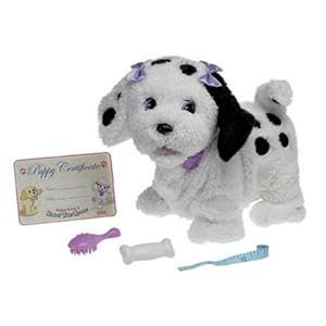 Fisher-Price Puppy Grows and Knows Your Name Black and White by 