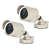 Q-See QSOCWCPK Weatherproof Color CMOS Camera Kits with Night Vision