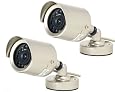 Q-See QSOCWCPK Weatherproof Color CMOS Camera Kits with Night Vision (2- Pack)