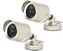 Q-See QSOCWCPK Weatherproof Color CMOS Camera Kits with Night Vision (2- Pack)