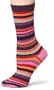 Ozone Design Women's Stripy Socks,Mauve,9 - 11