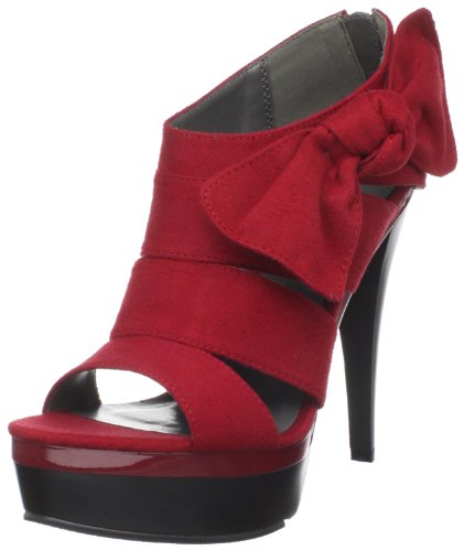Michael Antonio Women's Theronn Platform Sandal,Red,8.5 M US
