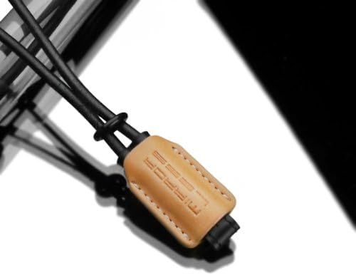Gariz Genuine Leather XS-WBL4 Camera Hand Strap for Mirrorless and Other Types of Digital Camera, Natural + Black