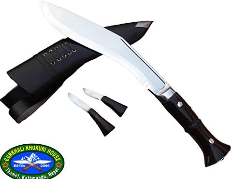 Genuine 10" Panawal Gurkha Kukri Khukuri Knife Kitchen, HUnting, Decorative and Fixed Blade Knife