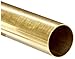 Brass C260 Seamless Round Tubing, 1/16