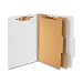 ACCO 15056 ACCO Pressboard 25-Point Classification Folders, Ltr, 6-Section, Sky BE, 10/Box