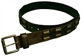Tommy Bahama Men's Leather Belt Black