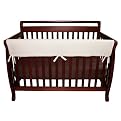 51" Fleece Front Rail Cover for Convertible Cribs - Natural