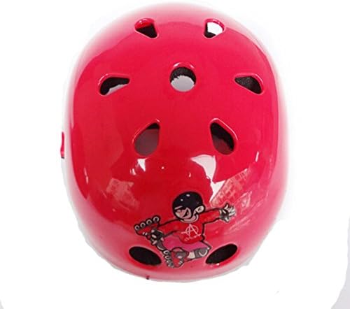 Investor Children Kids Bike Scooter Roller Skate Skateboard Helmet Size Medium (Red)