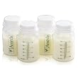 Ameda 4 Pack Breast Milk Storage Bottles, 4 Ounce