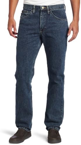 Lee Men's Regular Fit Straight Leg Jean, Delta, 36x36