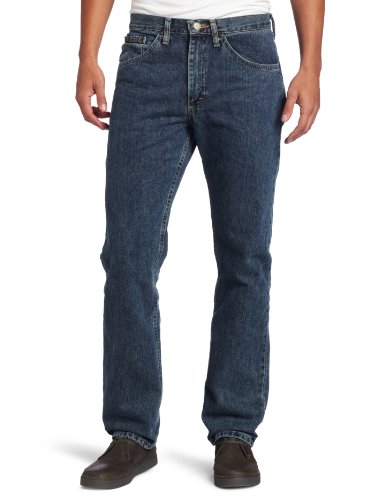 Lee Men's Regular Fit Straight Leg Jean, Delta, 36x36
