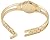 Movado Women's 604984 Amorosa Gold-Plated Diamond Accented Bangle Bracelet Watch by Movado