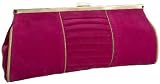 Menbur 817780033 Delhi Clutch,Fuchsia,one size