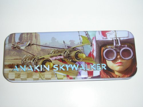 Star Wars Anakin Skywalker Tin Pencil Case Box