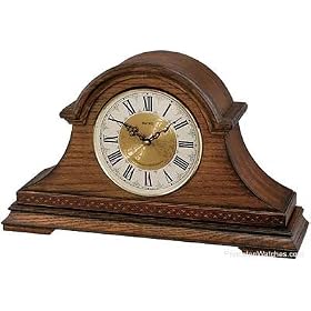 Seiko Chiming Mantel Clock - Dark Brown Wooden Case with Inlay by 