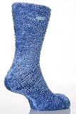Ladies 1 Pair Elle Multicoloured Silky Soft Home Socks