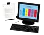 3M Flat Panel Mounted Copy Holder, 35 Sheet Capacity (DH445)
