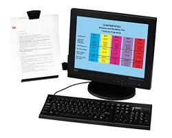 3M Flat Panel Mounted Copy Holder, 35 Sheet Capacity (DH445)
