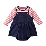 (ニッセン) nissen 女児見せかけロンパース 紺系 身長70cm