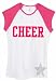 Juniors Cheer Rhinestone Star T-shirt