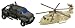 Hasbro - 834531481 - Robot -Transformers Legends - Pack De 2 - Ironhide Vs Blackout